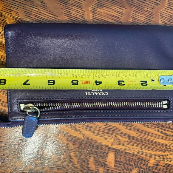 Coach leather wristlet wallet - Picture 7 of 10